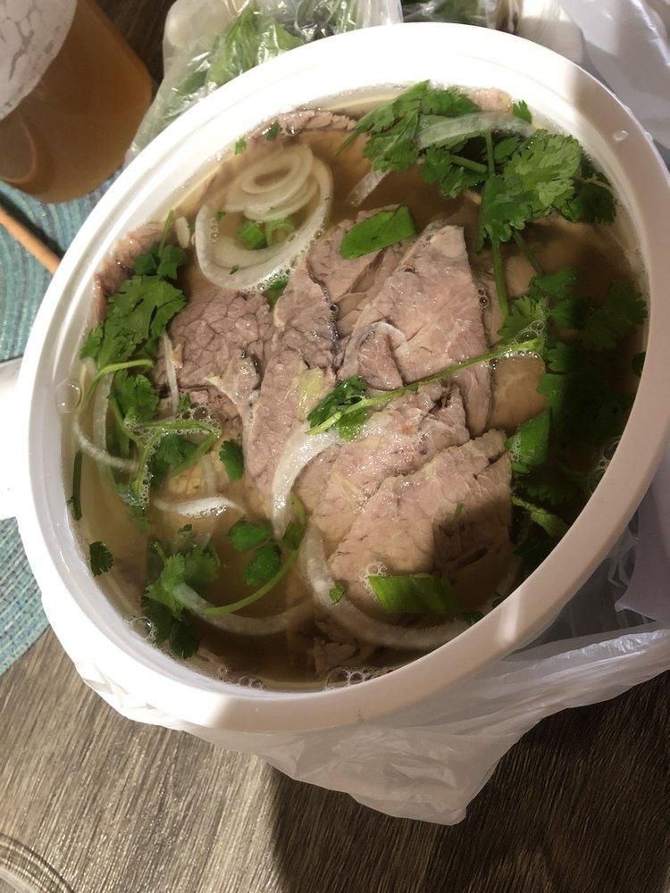 Pho dish
