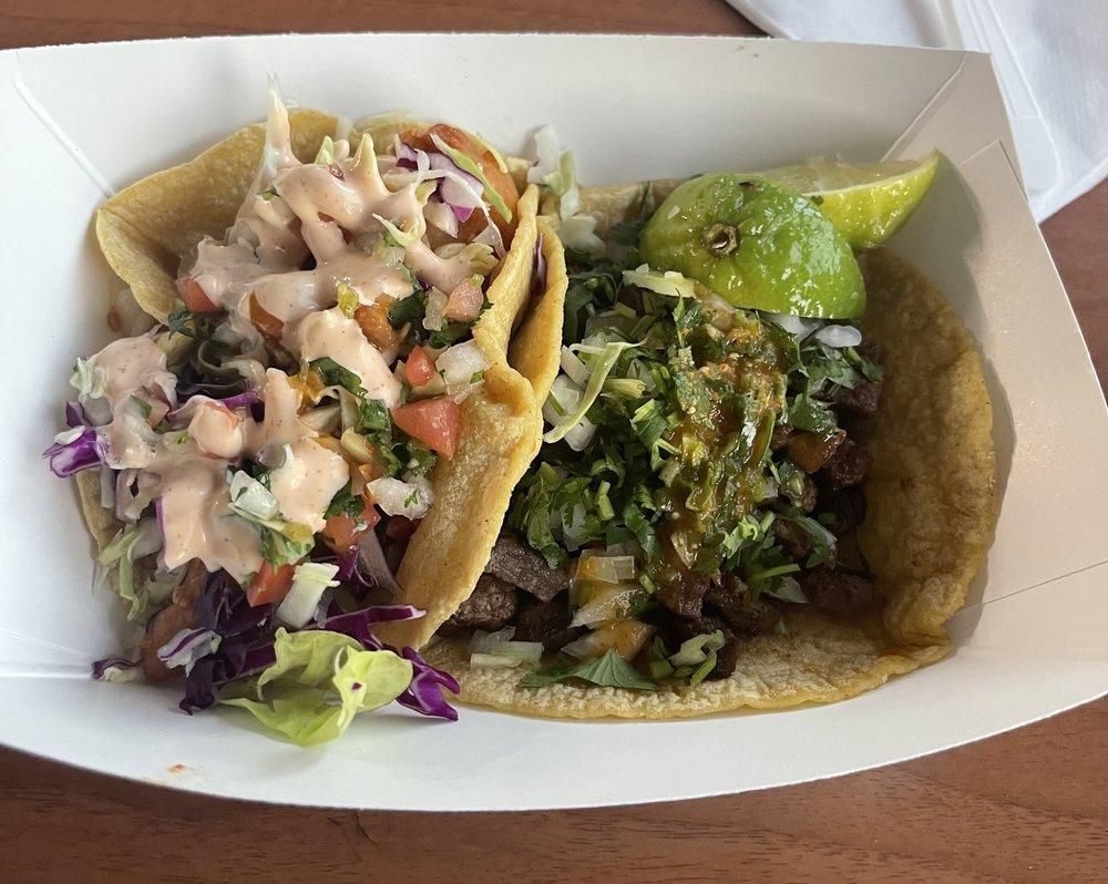Asada Tacos dish