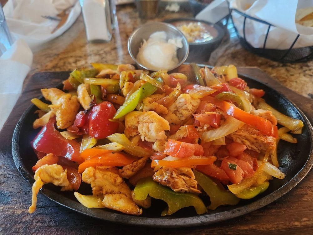 Fajitas dish