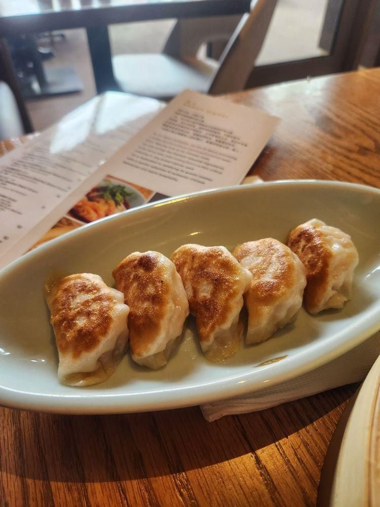 Shrimp & Scallop Dumplings dish