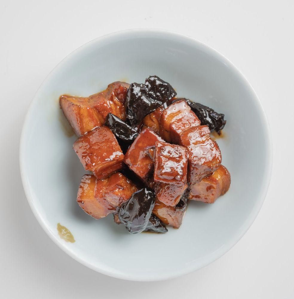 Braised Pork Belly dish