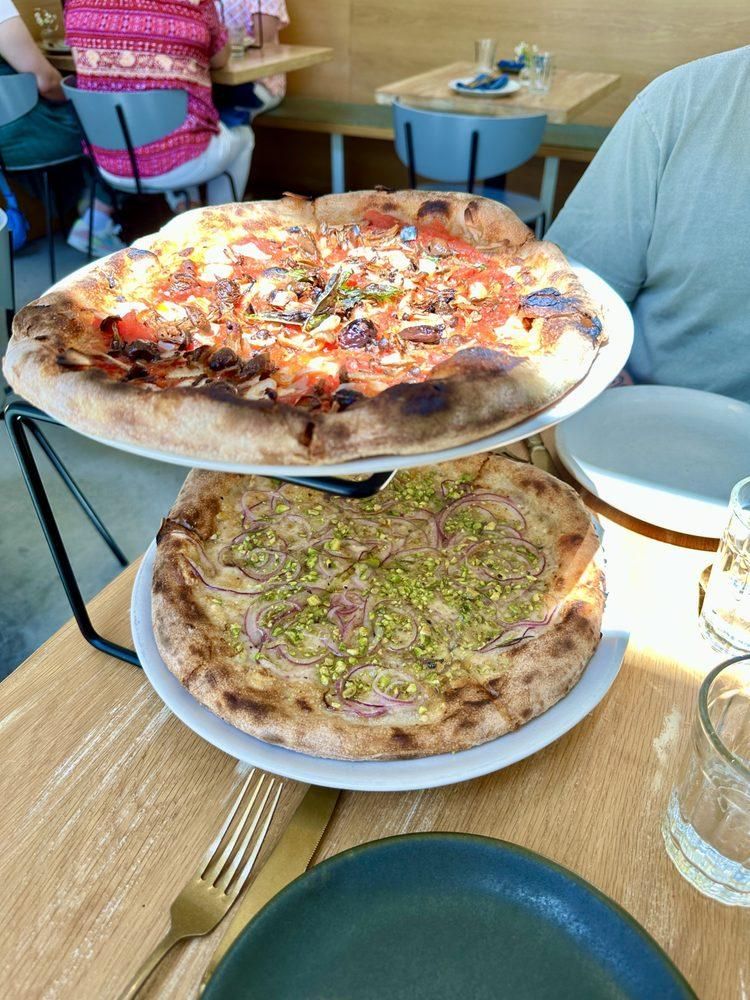 Pizzas dish