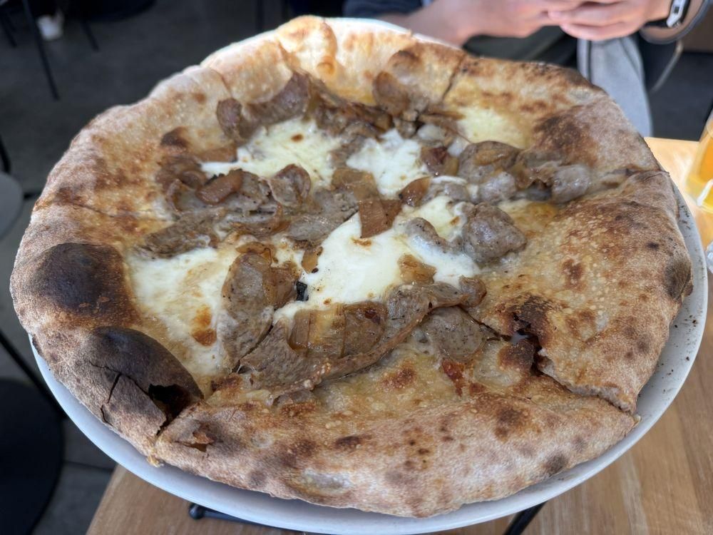 Wise Guy Pizza dish