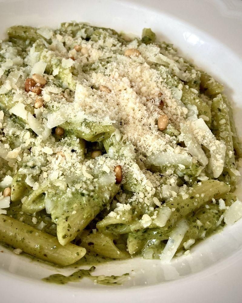 Penne Pesto Pasta dish