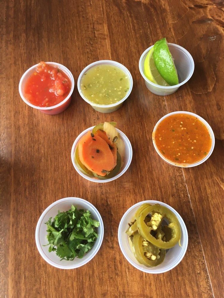 Salsas dish