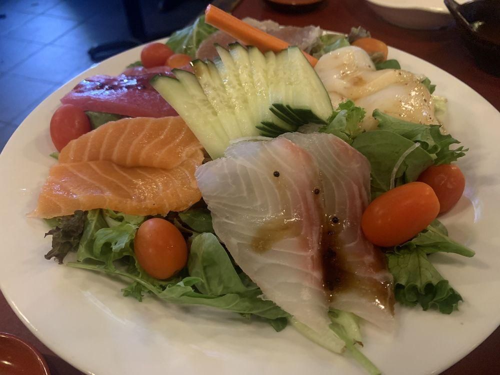 Sashimi dish