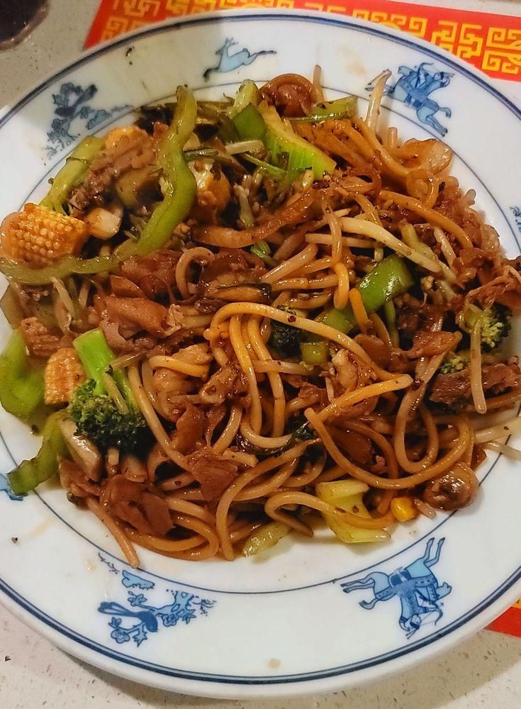 Mongolian BBQ dish