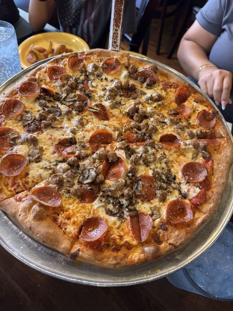 Pizzas dish