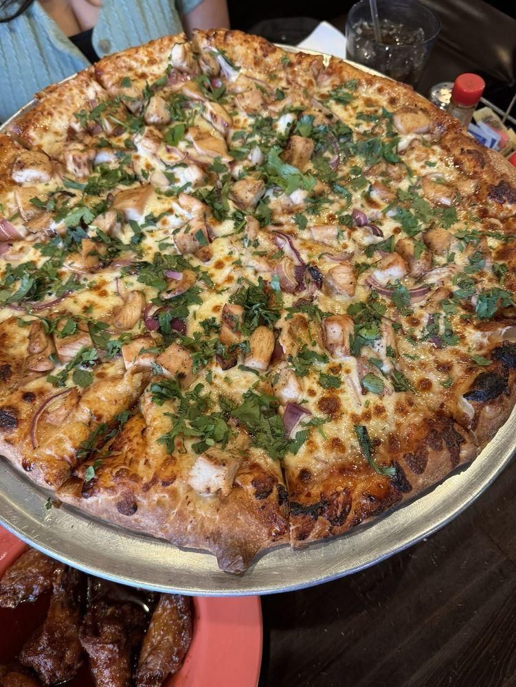 BBQ Chicken Pizza dish