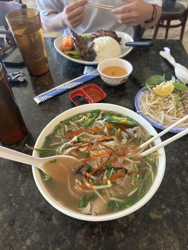 Pho dish