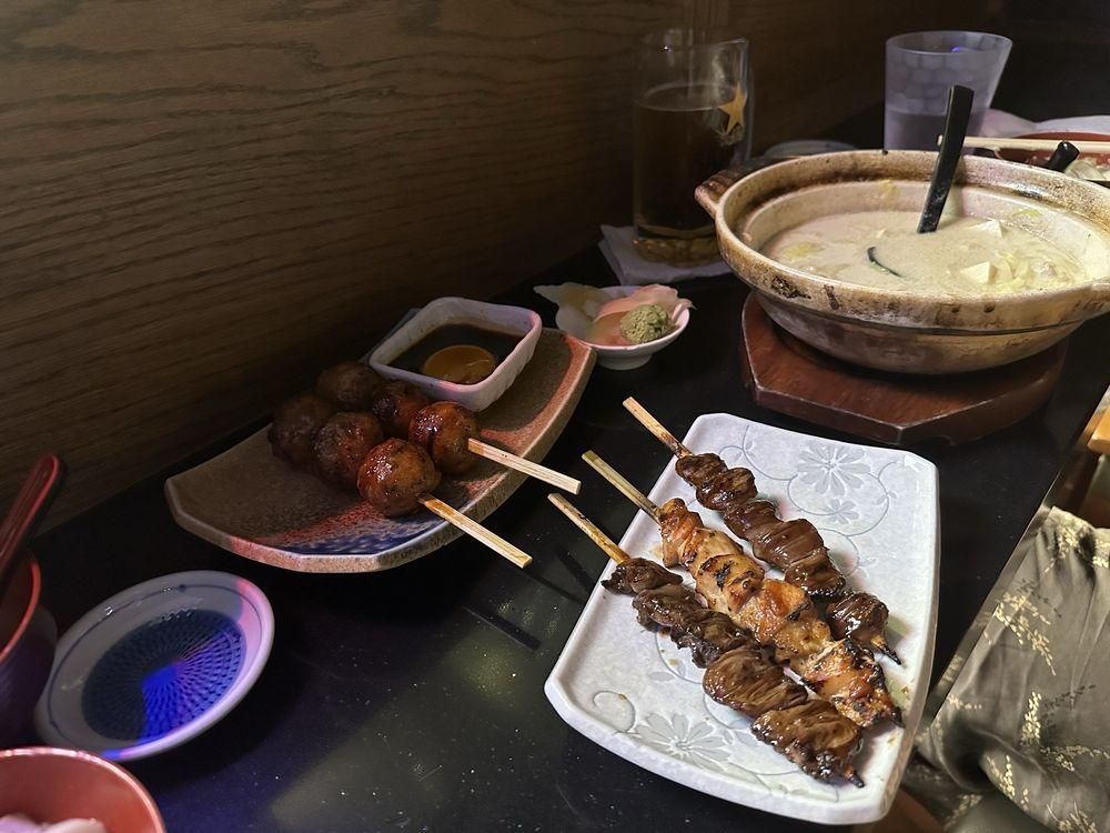 Yakitori dish
