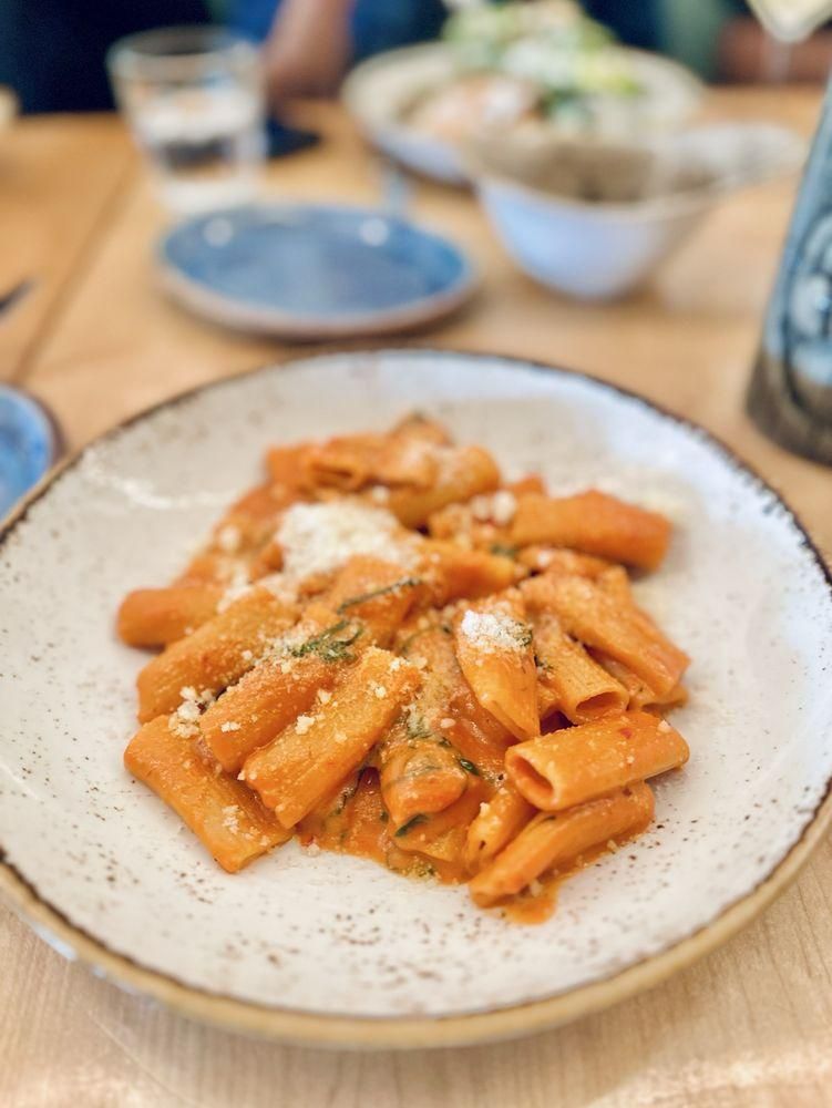 Spicy Rigatoni Pasta dish