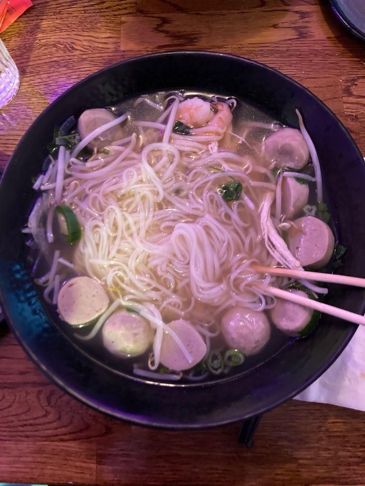 Pho dish