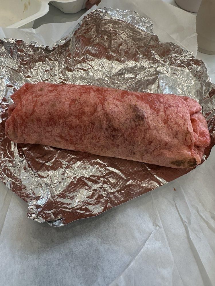 Burrito Bomba dish