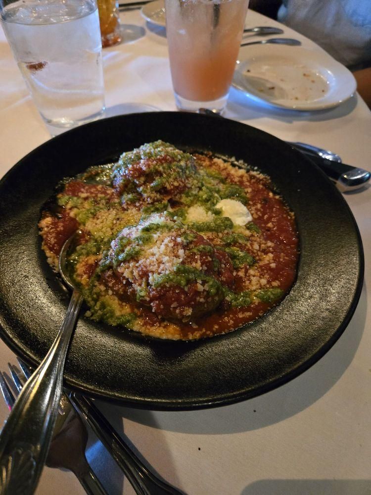 Wagyu Meatballs dish
