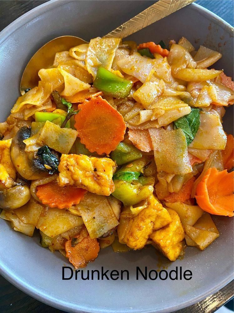 Drunken Noodles dish