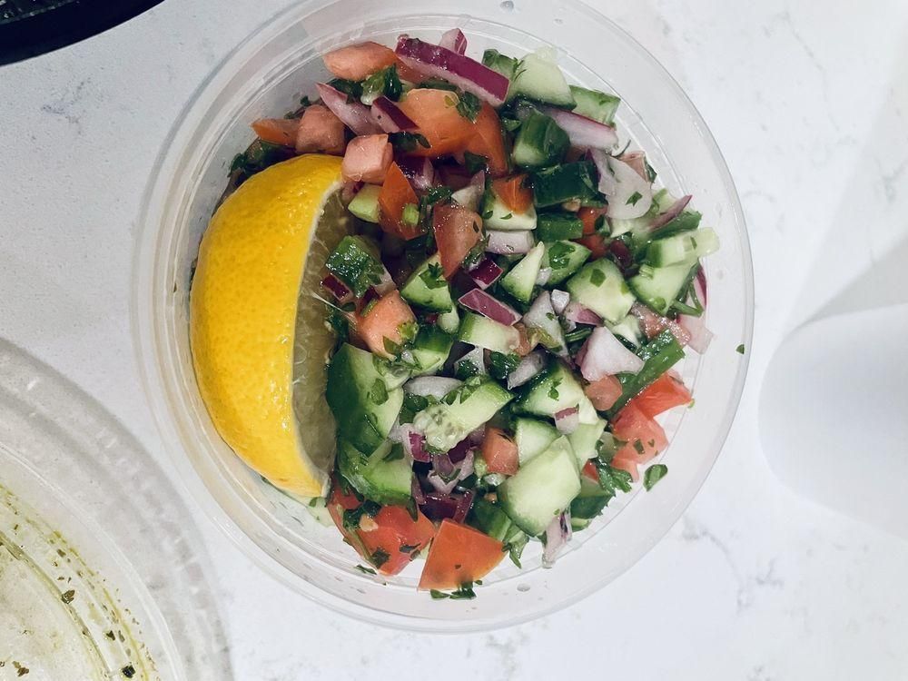 Shirazi Salad dish