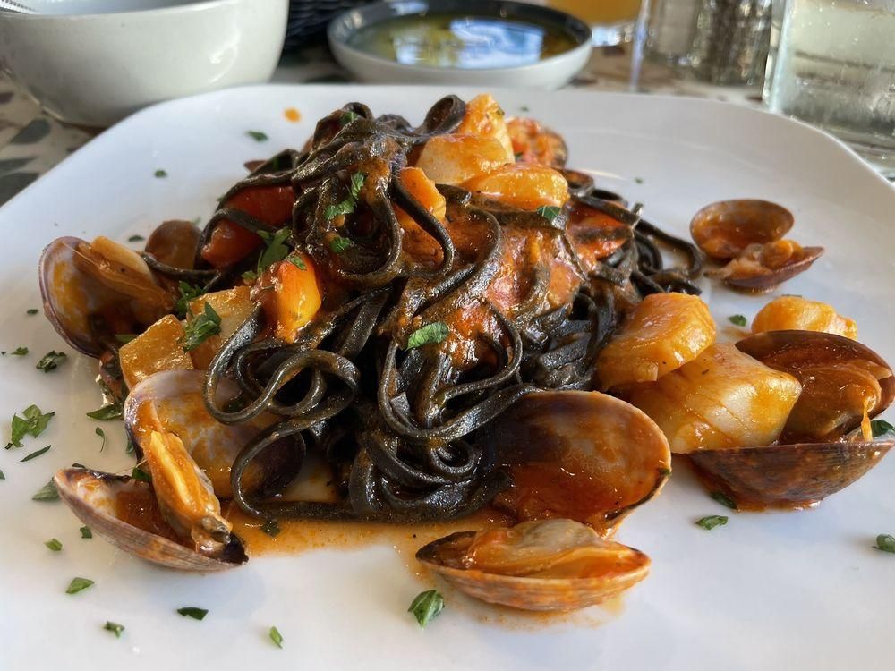 Linguine dish