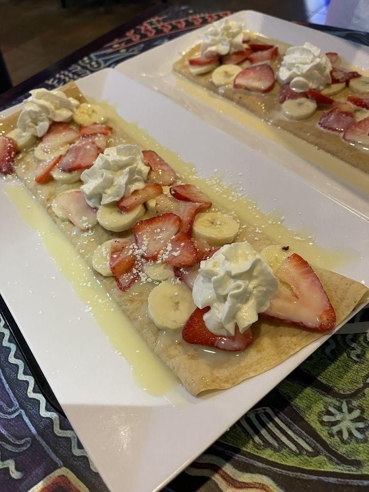 Tres Leches Crepe dish
