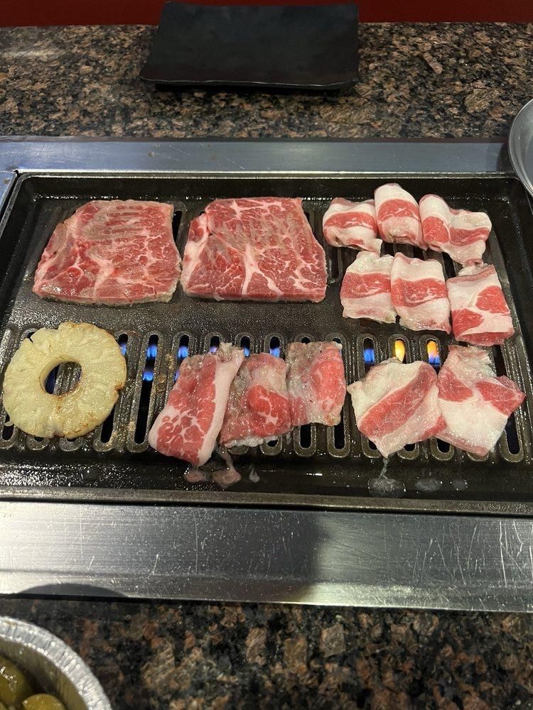 Ayce Korean Bbq dish
