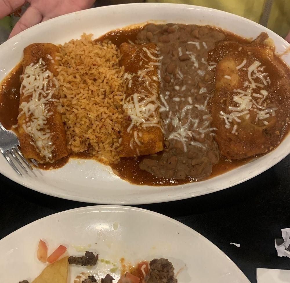 Enchiladas dish