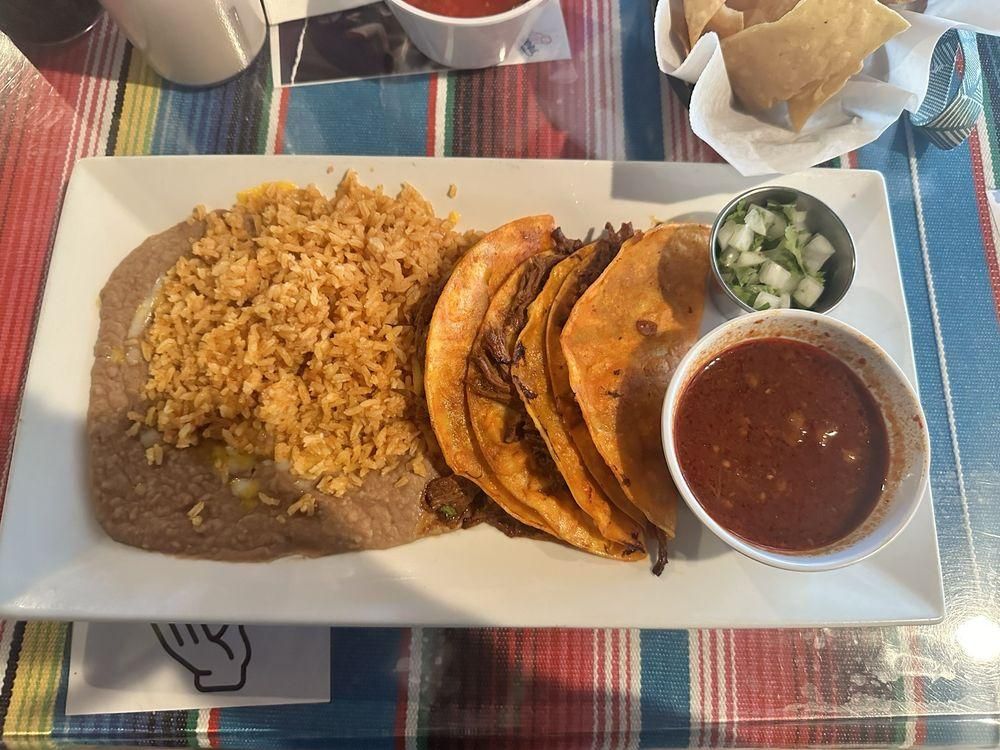 Birria Tacos dish