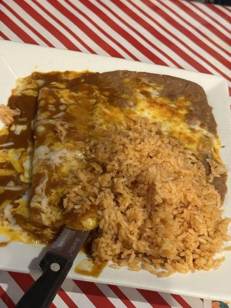 Enchiladas dish