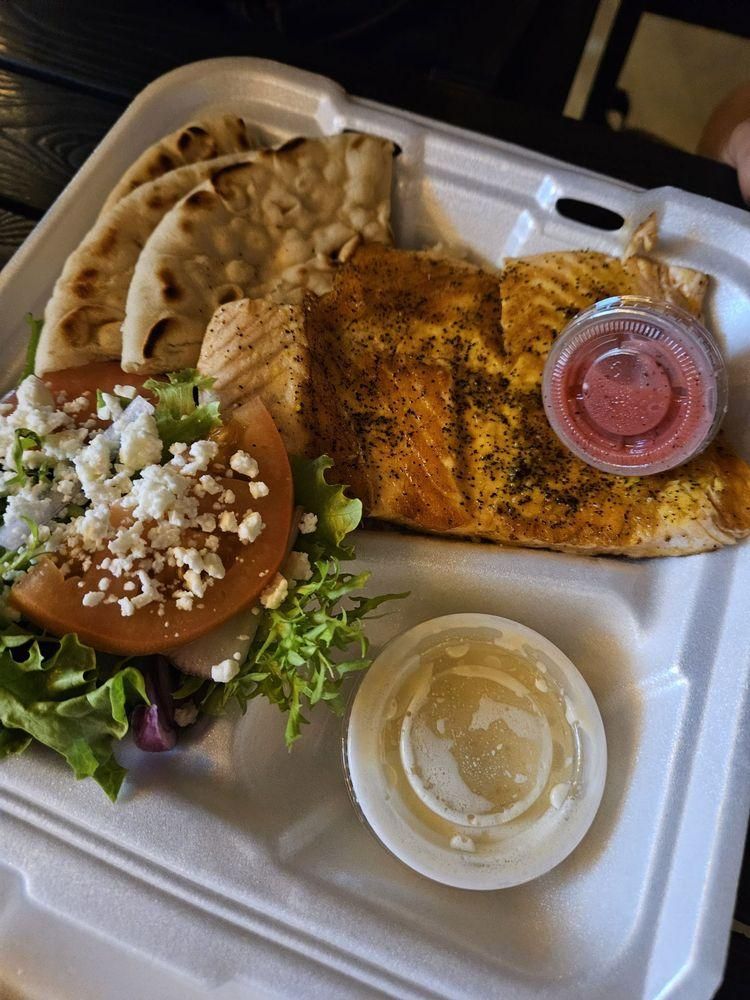 Salmon Plates dish