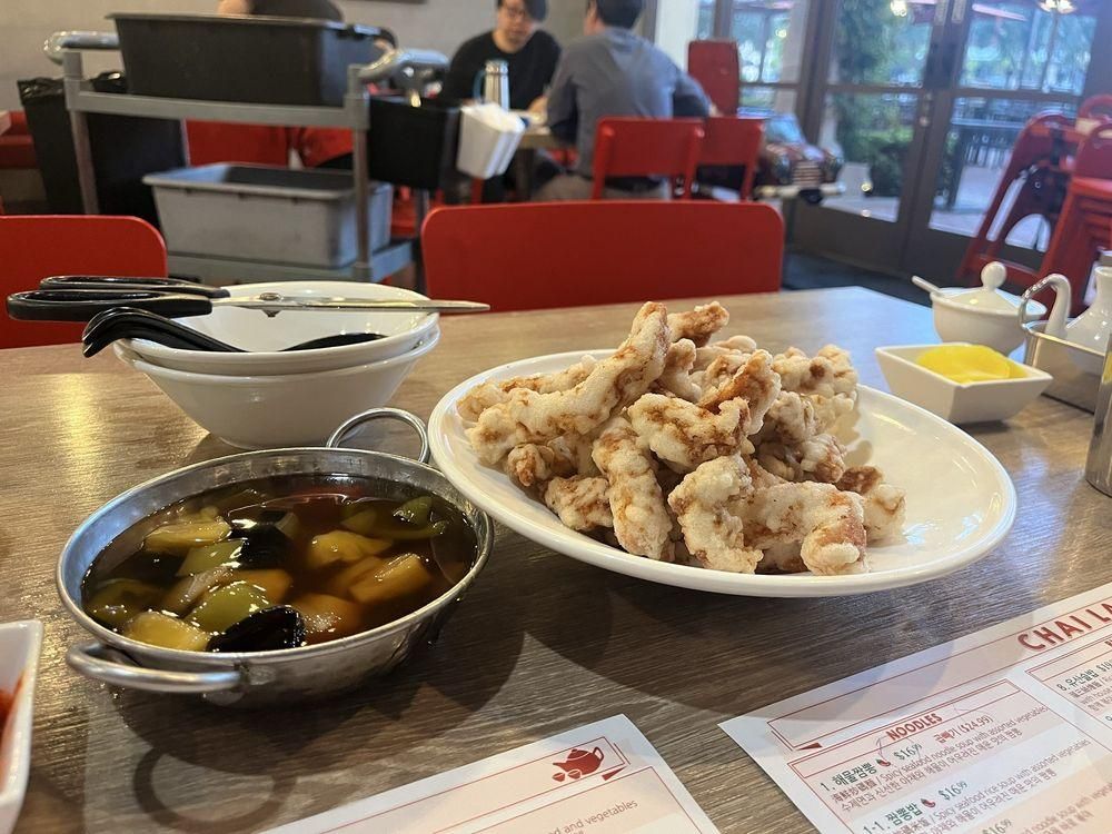 Sweet & Sour Pork dish