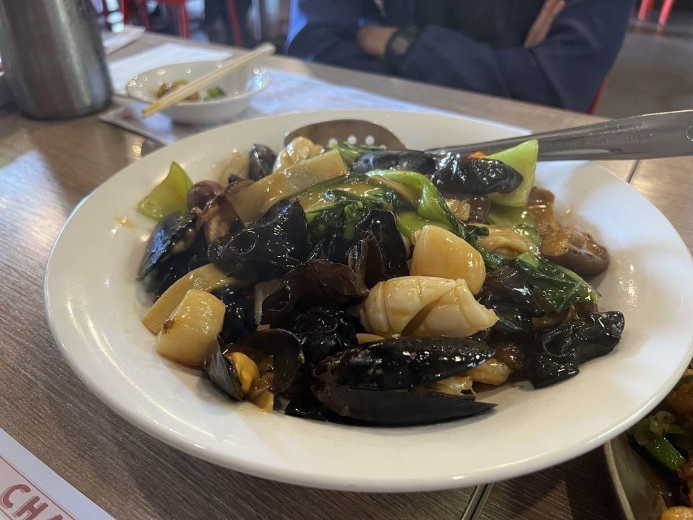Spicy Seafood Noodle Soup dish