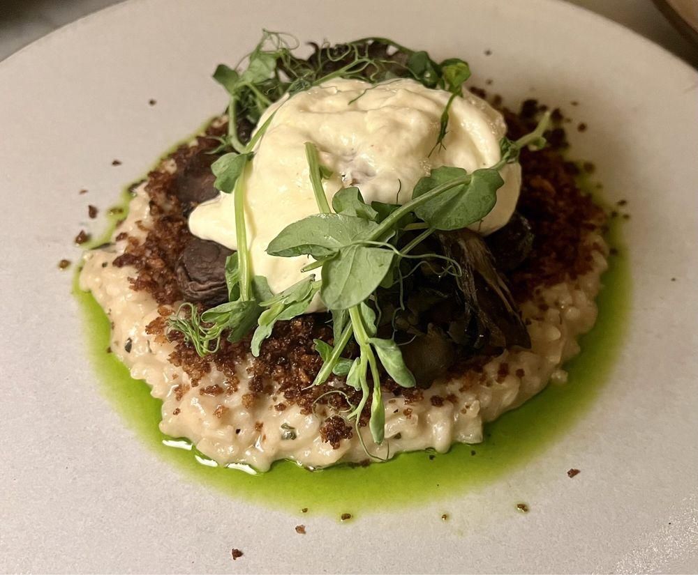 Mushroom Risotto dish
