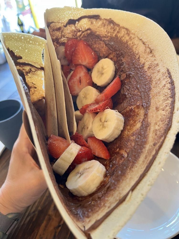 Thai Crispy Crepe dish