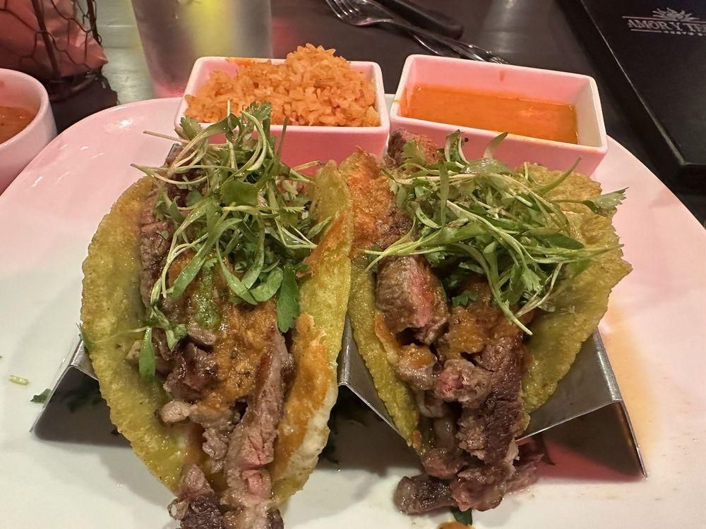 Ribeye Tacos dish