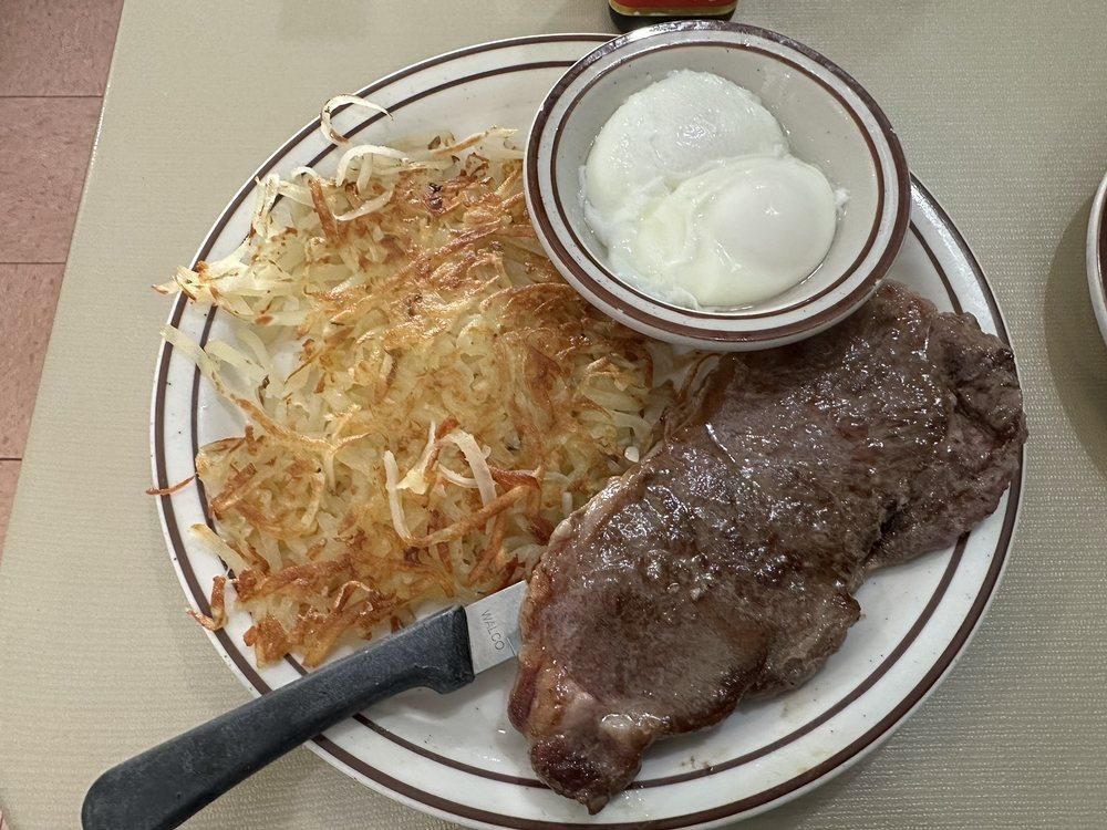 Steak & Eggs dish