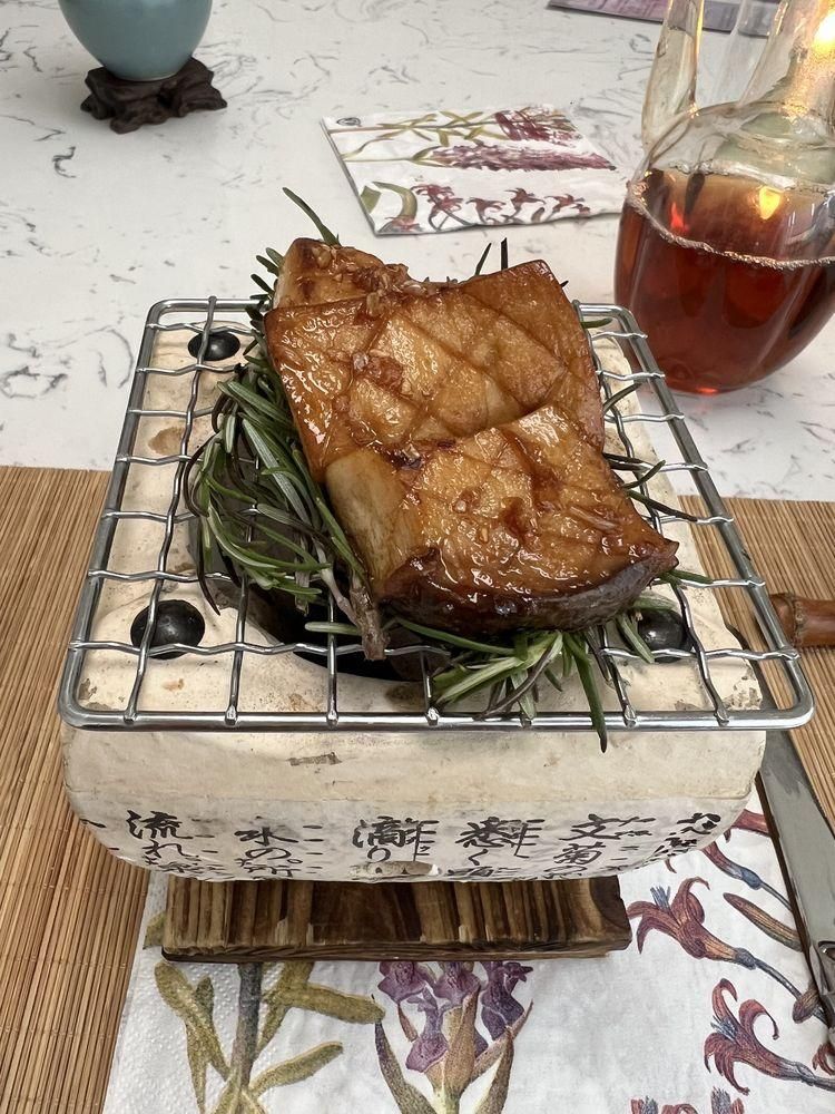 Grilled Mushrooms dish