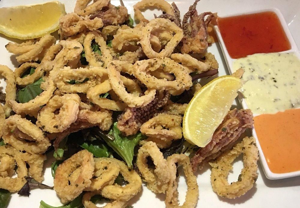 Calamaris dish