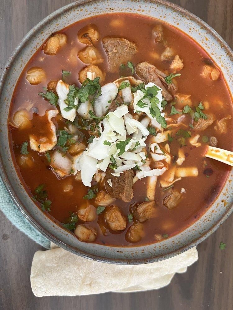 Pozole dish