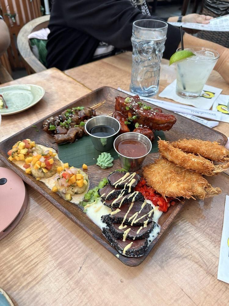 Pu Pu Platter dish