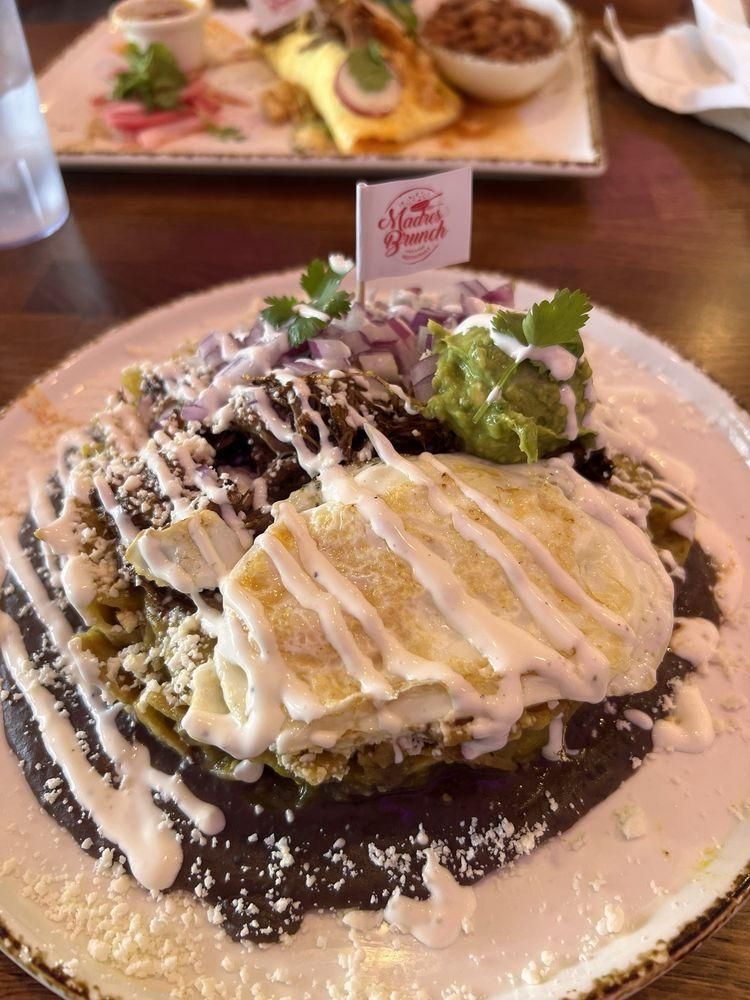 Birria Chilaquiles dish