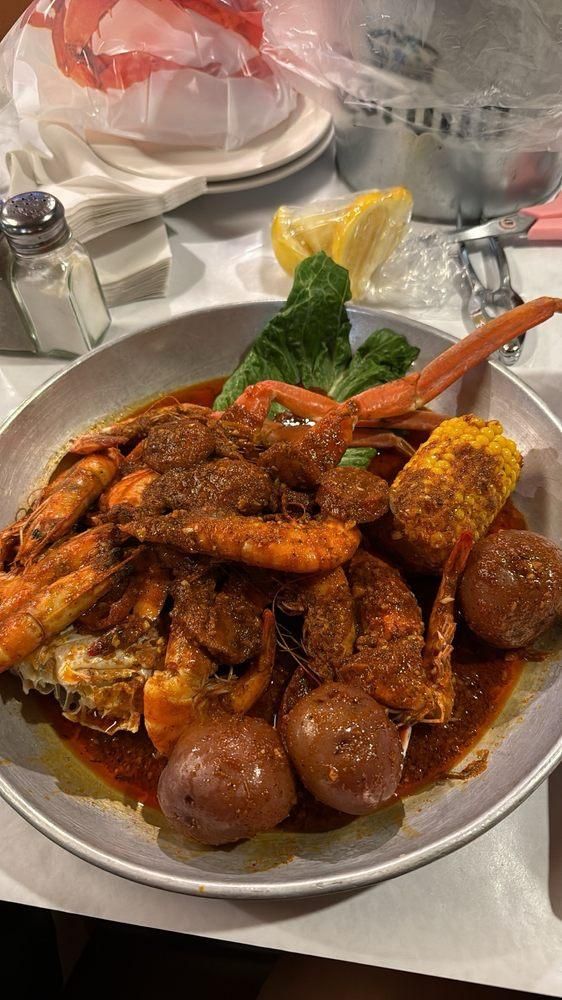 Cajun Shrimp dish