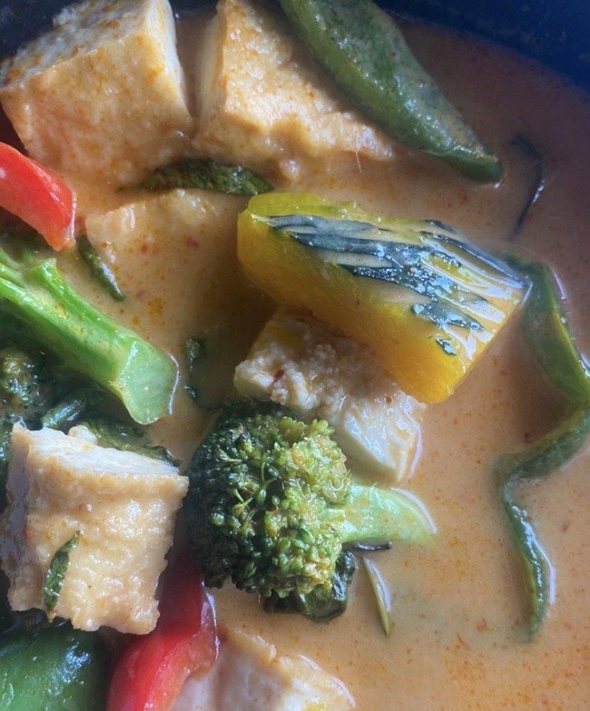 Pumpkin Curry dish