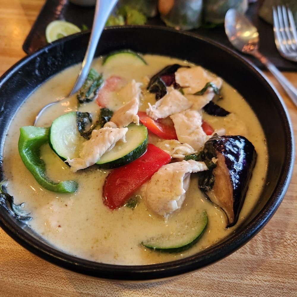 Green Curry dish