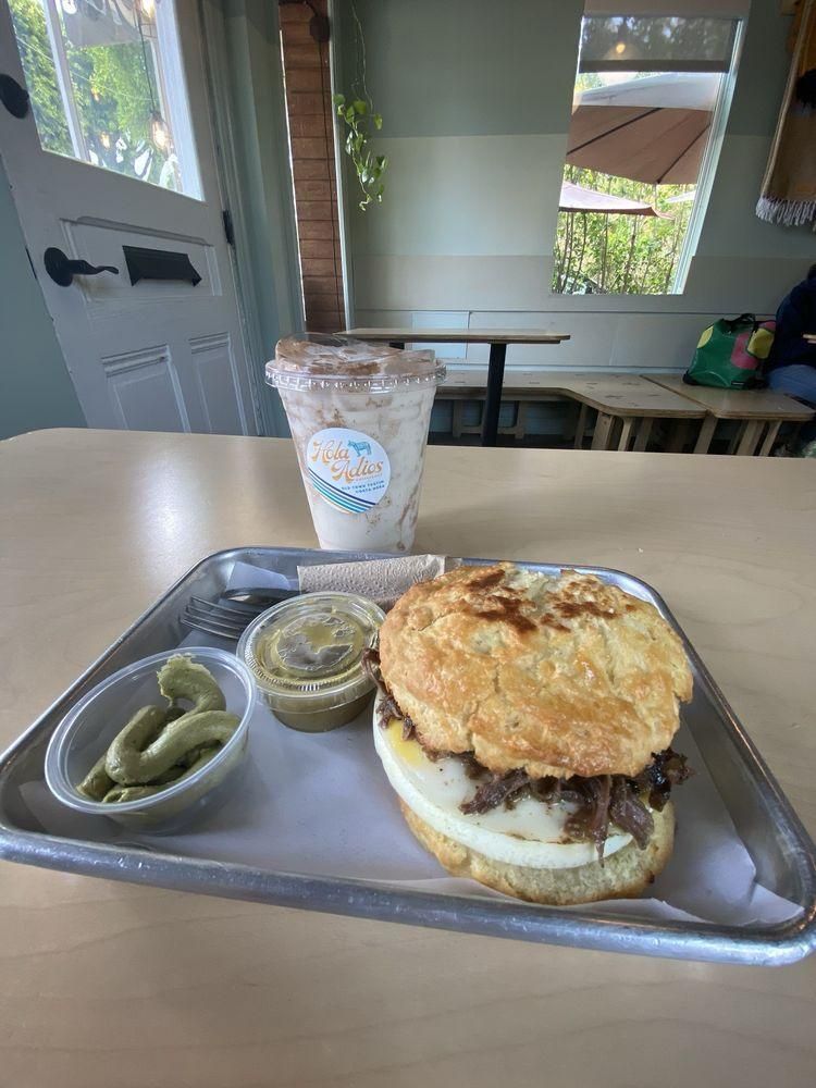 Slow & Low Barbacoa Biscuit dish