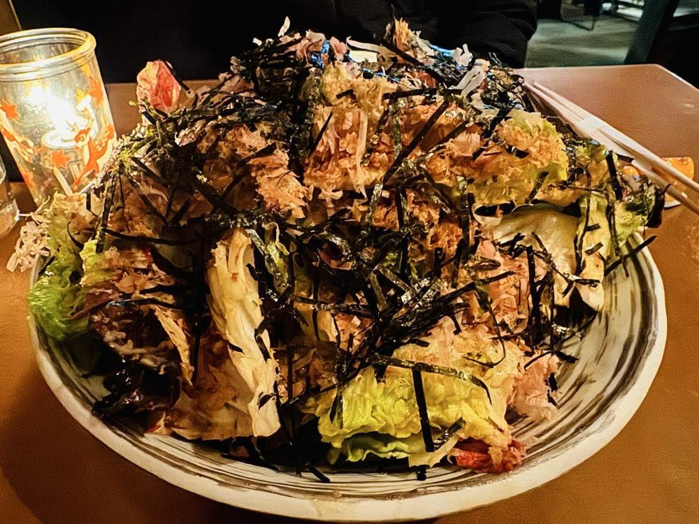 Japanese Caesar Salad dish