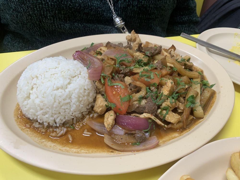 Lomo Saltado dish
