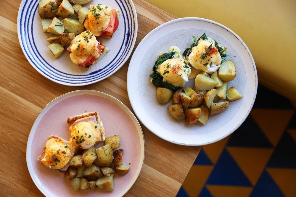 Eggs Benedicts dish