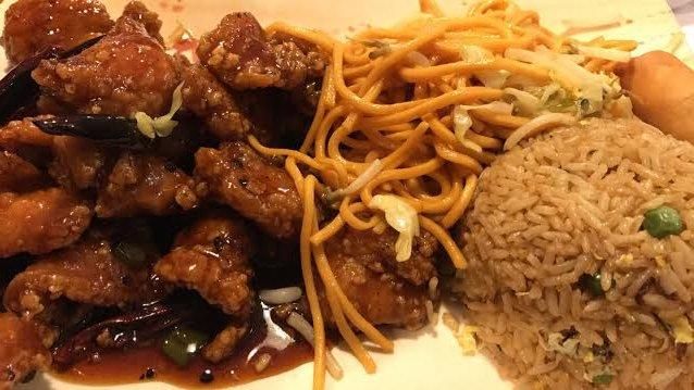 Tangerine Chicken dish