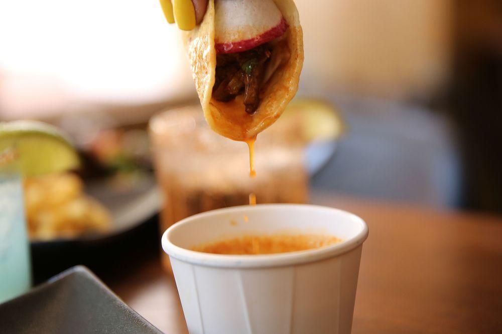 Birria Tacos dish