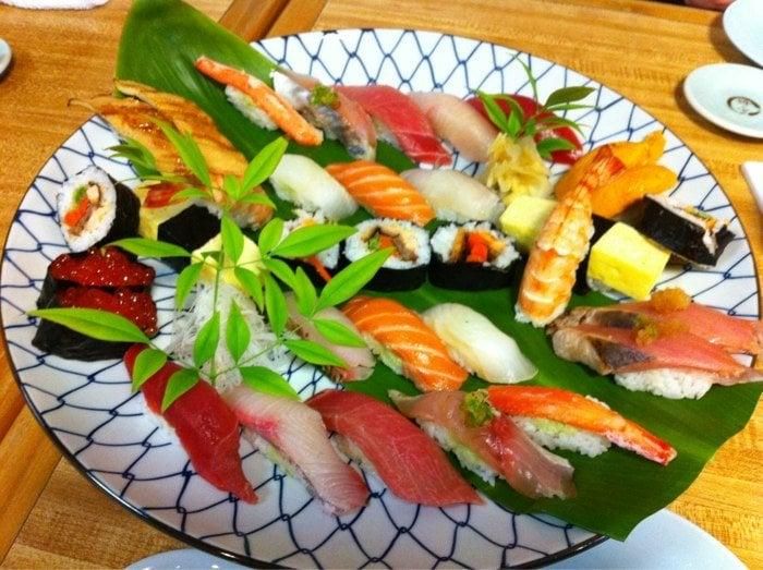 Omakase dish