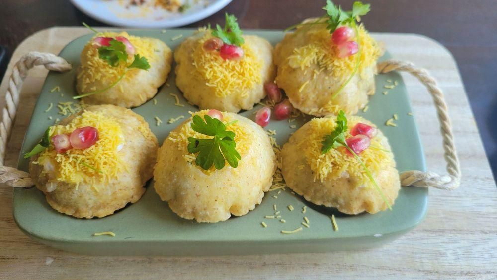 Pani Puri Poppers dish